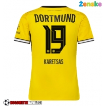 Ženske Nogometnih dresov Borussia Dortmund Konstantinos Karetsas #19 Domači 2026-27 Kratki rokavi